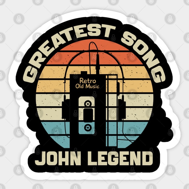 John Legend Sticker by TeknologiModern